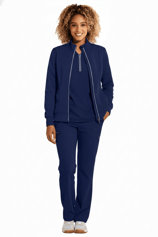 Healing Hands Women’s 3-Piece Scrub Set | Sandy Zip Top, Joelle  Pant & Carly Jacket