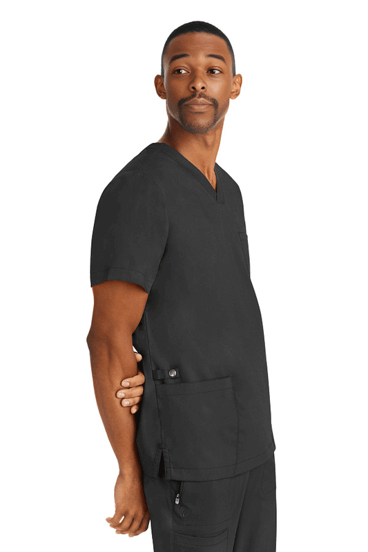 Healing Hands Men's Jake Solid Scrub Top- 2331