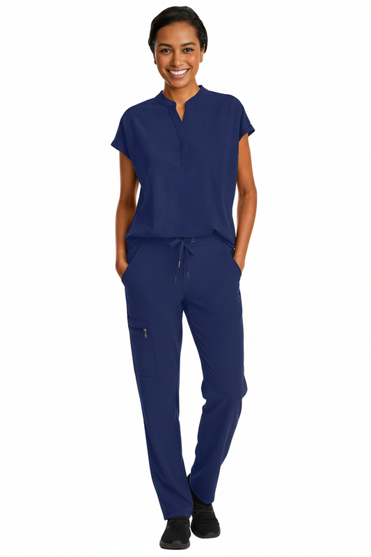 Healing Hands Women's Journey Mandarin Top & Tamara Pant  - Scrub Set