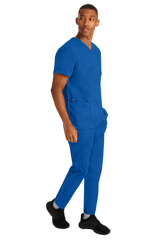 Healing Hands Men's Jake Top &  Daniel Utility Pant - 3Pieces Scrub Set